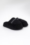 Black Women's Velvet Gondola Slippers Byndkdf03 - 4