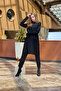 Lace detailed knitwear tunic - 4