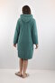 100% Bamboo Women's Hooded Embroidered Zippered Dressing Gown / Bathrobe - 4