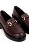 Loniy Women's Genuine Leather Buckle Loafer Casual Shoes 4144 - 3