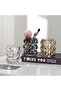 Luxury |   Bubble Glass Cup & Candle Holder & Brush & Tip Pen Holder - 4