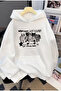Cat Printed Unisex Oversize Hooded Sweatshirt Hoodie