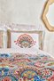 Admira 100% Cotton Double Duvet Cover Set Salmon - 4