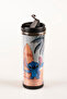 Stitch Decorated Steel Mug Thermos - 360 ml |   Leak-Proof Lid, Steel Inner Bowl, 19 cm - 2