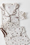 Long Sleeve Shirt Collar Women Plus Size Pinterest Pajama Set - Transitional Women Pajamas