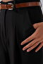 Women's High Waist Palazzo Pants 30051 - Black - 5