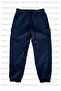 Elastic Leg Inside Fleece Unprinted 3-Pack Unisex Black-Red-Navy Blue Children's Sweatpants - 3