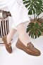Genuine Leather Women's Buckle Casual Shoes Dc2647