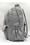 Smile Day Embroidered Multi-Compartment School and Daily Backpack - 4