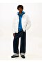 White Men's Coat Dm0Dm22041Ybl Tjm Dna Collar Puffr - 3