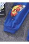 Kids 3-Piece Summer Tracksuit Set - Butterfly Patterned - Crop - Straps - Sweatpants - 6