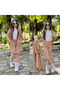Girl's 3-Piece Lycra Ottoman Set – Hooded Top, Leggings & Badi / Ages 2-12 - 7