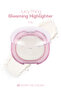 Vibrant and Intense Shimmering Highlighter a'Pieu Juicy-Pang Gleaming Highlighter (01 Berry Milk Beam)