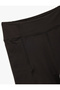 Slim Fit Biker Sports Leggings with Pocket and Stitching Detail - 3