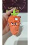 Lüsk Quality Carrot Rattle and Sound Keychain 13 cm