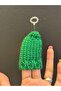 8X5 cm Knitted Toy Doll Hat Green - 5