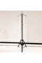Standing Metal Clothing Rack with Robe Hook 1.75m Gold - 6