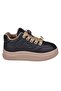 Fleece Inside Women's Sports Shoes Sneaker Gj-25K421 Black - 2