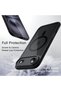 iPhone 17 Air Case Chrome Mica Magsafe Transparent Back with Sensitive Button Matte Soft Colored Edge - 5