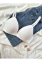 Cotton Underwire-Free Unpadded Gatherer Bra - 2