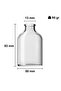 10 Pieces 100 ml Glass Bottles with Cork Stoppers, 100 Cc Glass Bottles with Lids for Weddings, Henna, Engagements, Cologne, Gifts - 3