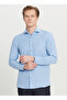 Tailored Fit Italian Collar Light Blue Men's Shirt Ace020261606_Amv - 3