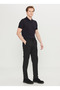 Tie-Waist Regular Leg Jogger Black Men's Pants Ace001261525_Syh - 2