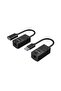 USB Extender Over Cat 5/5e – Black Y-UE01001