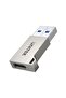 USB-A To USB-C Zinc Adapter, USB3.0 5Gbps SuperSpeed, Zinc-Alloy Housing, Silver | A1034NI