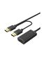 10M USB 2.0 Active Extension Cable – 480Mbps, Plug & Play, Black | Y-278