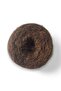 Double Ply Brown Angora Mixed with Brown and Gold Glitter Knitting Yarn (200 Gr.) - 3