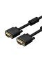 VGA 15 Pin (3C+6) Monitor Cable, 1920 x 1080P Resolution, Gold-Plated, 1.5 M, Black | Y-C503G