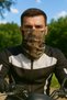Motorcycle Rider Dark Tone Pixel Camouflage Buff Mask Outdoor Neck Gaiter Unisex Bandana - 2