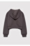Mv Printed Dark Gray Girls' Sweatshirt M7S10128-90778 - 2