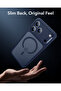 Apple iPhone 17 Pro Max Classic Hybrid Magsafe Case - Camera Control Button - Blue - 5