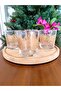Golden Leaves Pierretta Set of 4 Water Glasses - 380 ml - 3