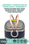 Bento 1300ml Lunchbox New Collection 2 Layer 3 Compartment Stainless Steel Lunch Box Food Container - 4