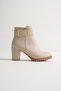 Zippered Short Women's Boots with Stylish Buckle Accessories - 2