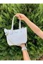 Women's New Season Soft Leather 4 Compartment Luxury Hand and Shoulder Bag Shopper Size: 28 X 20 cm - 3