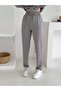 Stand-Up Collar Tracksuit Set with Modal Fabric Pockets - Wm2561 - with Ruffle Detail on the Skirt - 7