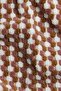 Organic Cotton Mosaic Towel Cinnamon Color 76X142 - 2