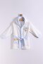 Blue Panda Organic Towel Baby Boy Hooded Bathrobe