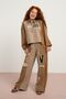 9-15 Years Old Dreder Alıve Girl's Suit-Camel