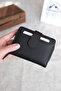 Stylish Genuine Leather Women's Wallet with Coin Compartment and Snap Closure
