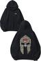 Spartan 8 Design Back Printed Black Hooded Sweatshirt