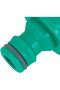 Plastic Double Quick Connectors for 1/2-inch, 5/8-inch and 3/4-inch Hoses