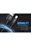 [3 قطع] كابل Lightning لأجهزة Apple iPhone iPod iPad 1/2/2 متر شحن سريع متوافق مع جميع أجهزة iPhone - 5