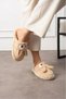 Cute Rabbit Figured Embroidered Winter Unisex House Slippers Non-Slip Sole That Doesn'T Make Noise - 3