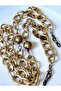 Antique Gold Color Aluminum Chain Strap for Glasses with Thick Handle Glasses Chain