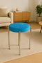 Bera Metal Removable Fabric Stool (4 Pieces - Assembled Shipping) - 2